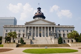 Contractors License Bond in South Carolina - State Capitol Building in Columbia, SC